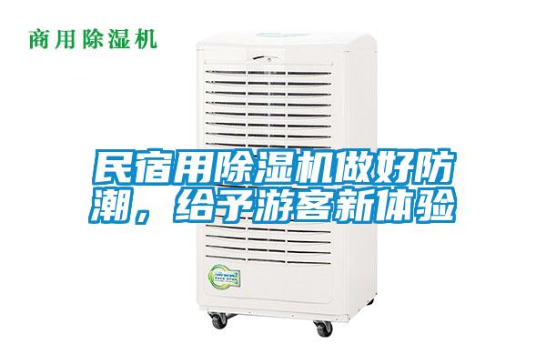 民宿用除濕機做好防潮，給予游客新體驗